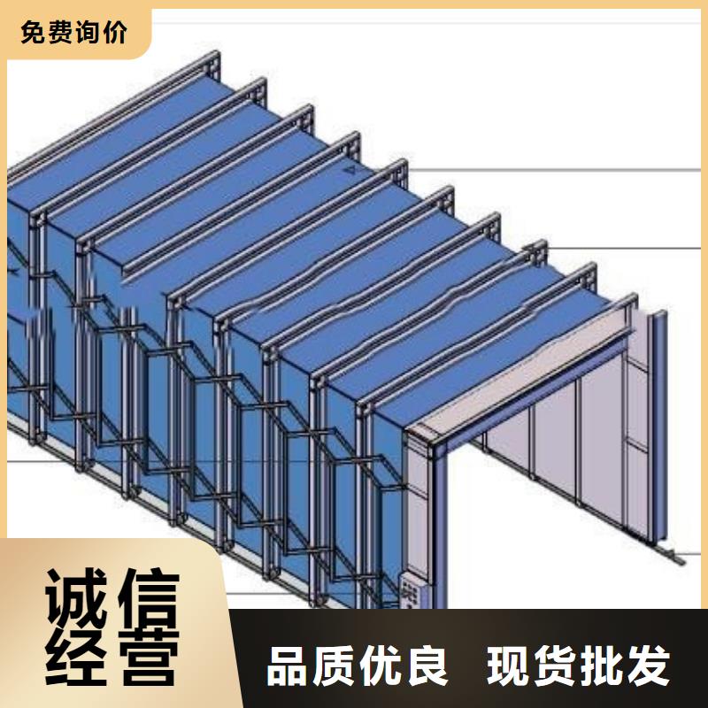 移动伸缩喷漆房_水帘机喷淋塔环保废气处理设备支持加工定制产地工厂