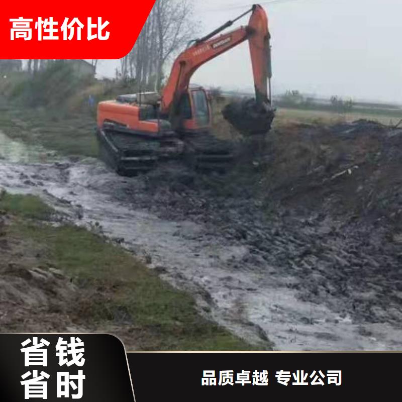 水陸挖掘機水上兩用挖掘機出租專業團隊當地服務商
