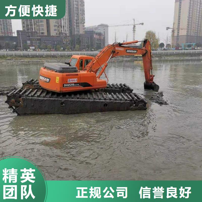 水陸挖掘機(jī)水挖機(jī)租賃解決方案同城廠家
