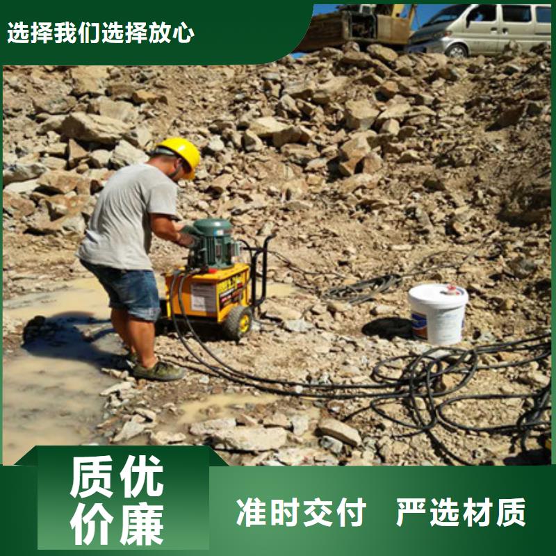 劈裂棒破石機專業生產設備客戶好評