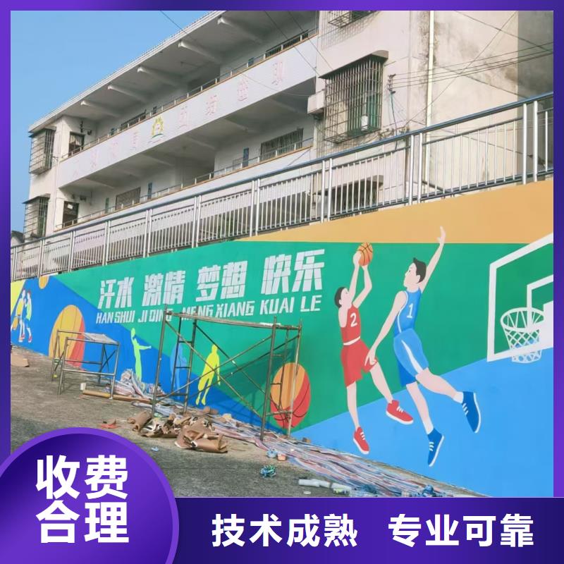 墻繪手繪3D彩繪戶外墻畫案例豐富公司