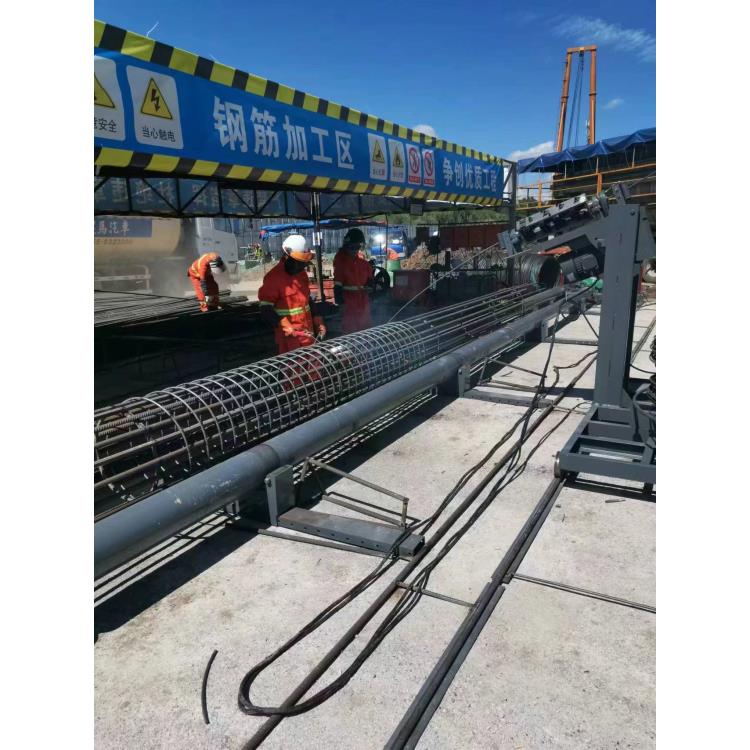 鋼筋籠繞筋機-海南省萬寧市建貿鋼筋籠繞絲機