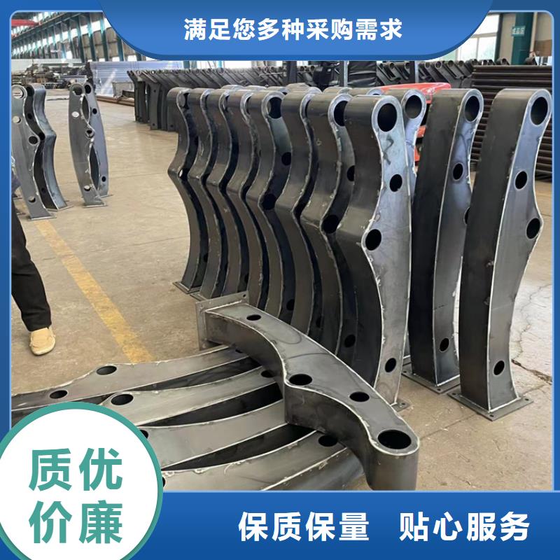 不銹鋼復(fù)合管_熱鍍鋅立柱實拍展現(xiàn)加工定制