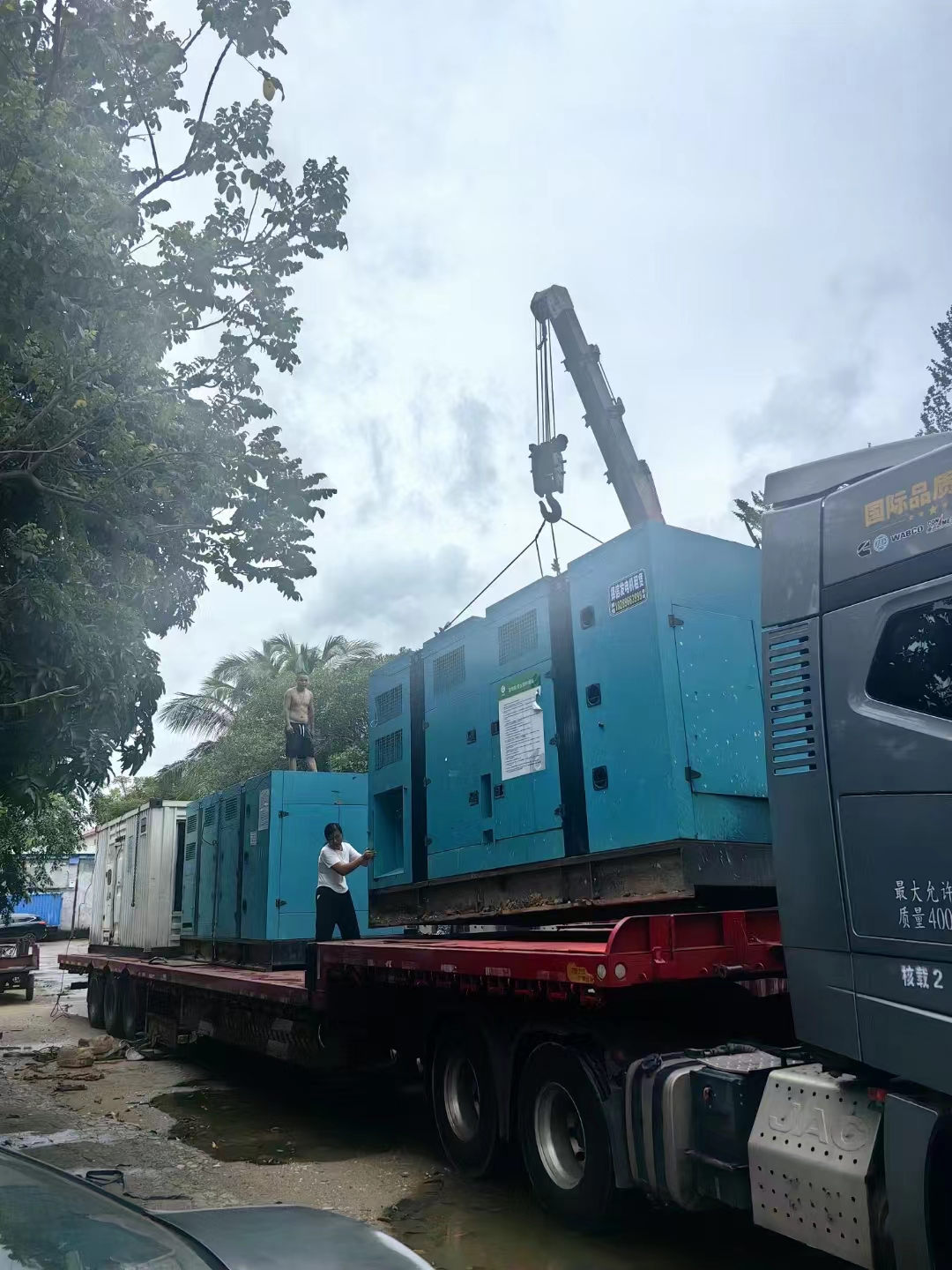 嵐縣出租發(fā)電機電話本地貨源