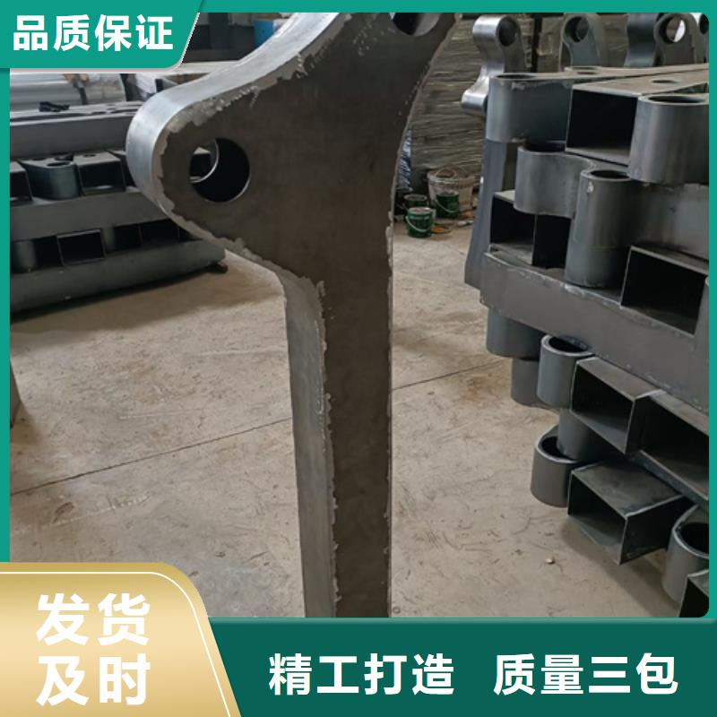 護欄立柱,304不銹鋼復合管廠家型號齊全本地貨源