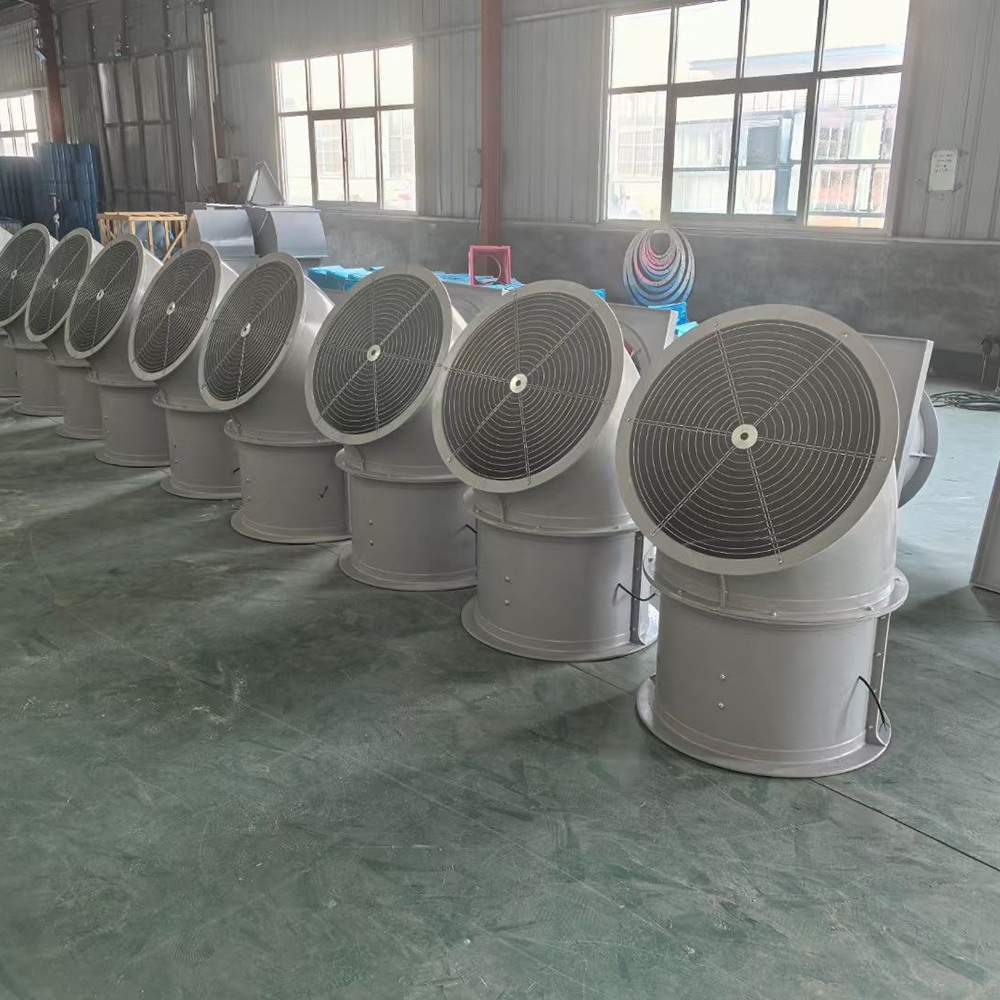 無錫SJG型玻璃鋼鼓式斜流風機多種規格廠家案例