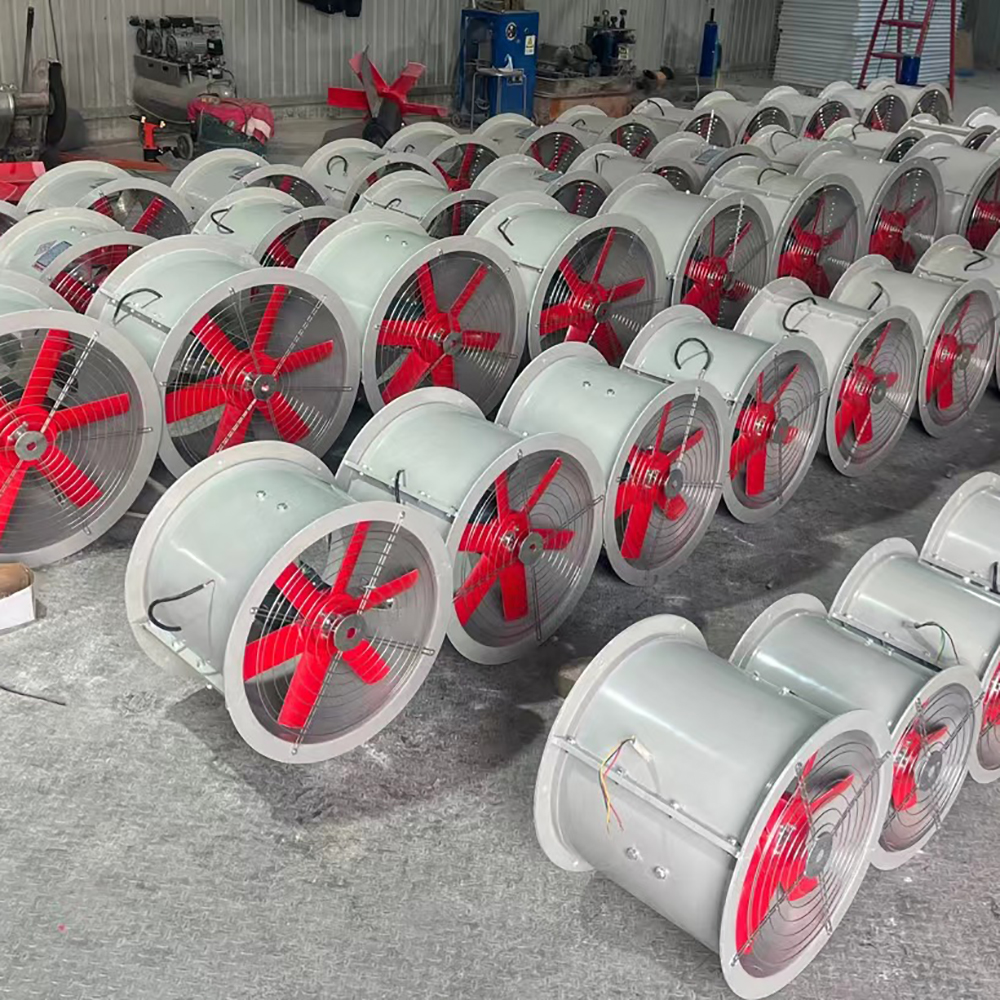 攀枝花FT35-11型玻璃鋼軸流風機設計簡潔