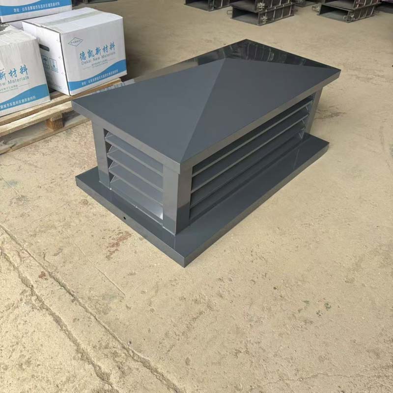 不銹鋼抜氣風帽有底座百葉款有底座百葉款