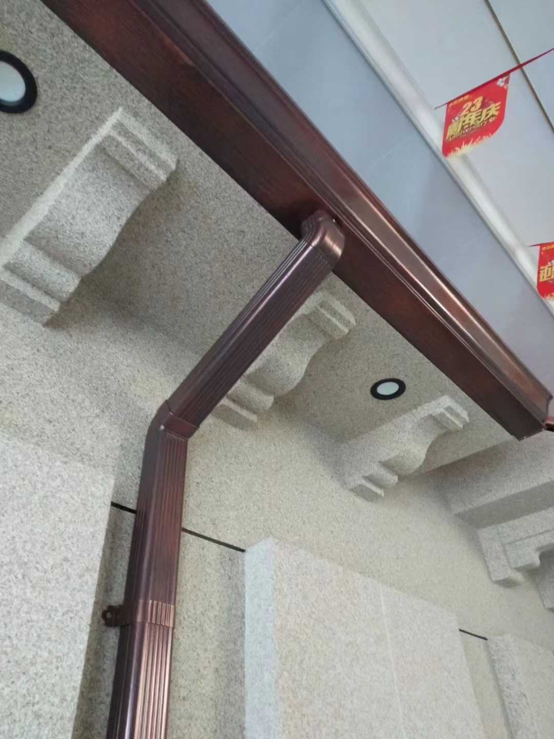 天溝鋁合金雨水管銷售的是誠信