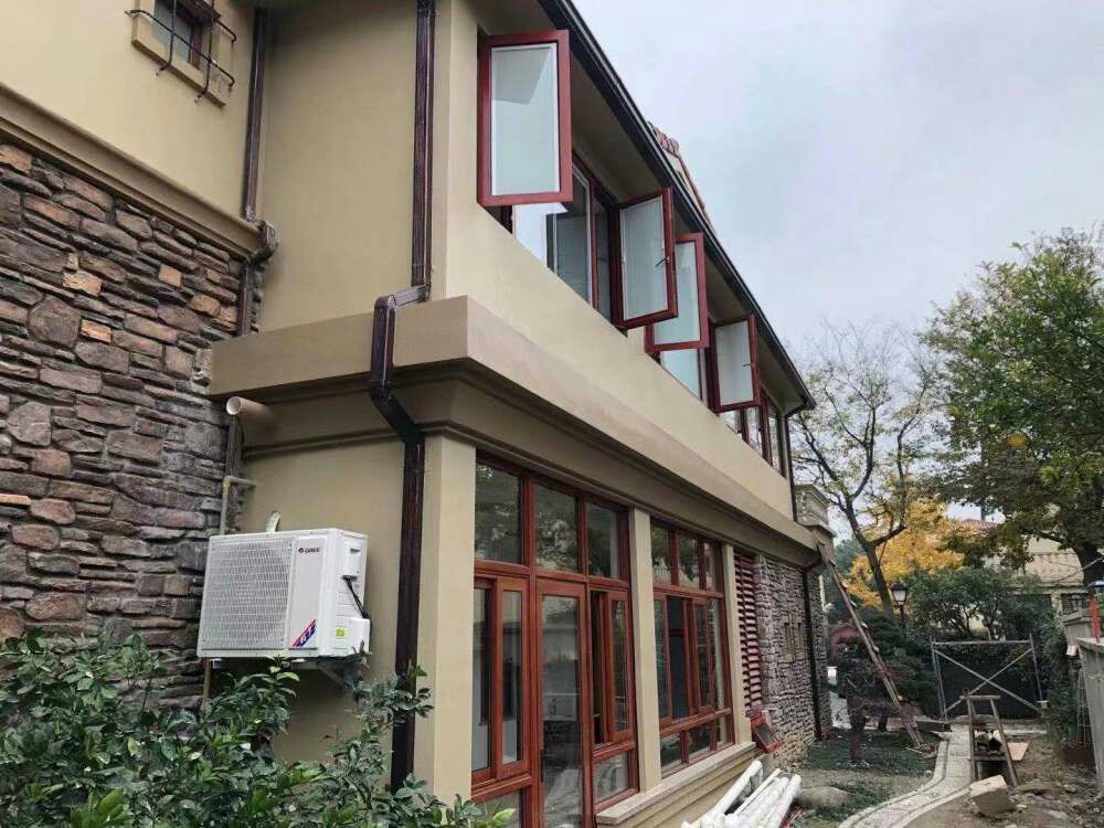 盛鋮鋁合金雨水槽工程施工案例本地供應商