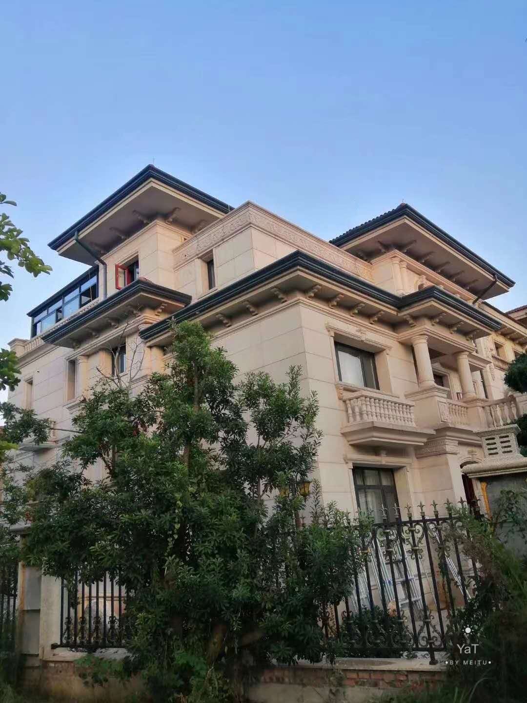 盛鋮別墅彩鋁檐槽品質優選專業設計