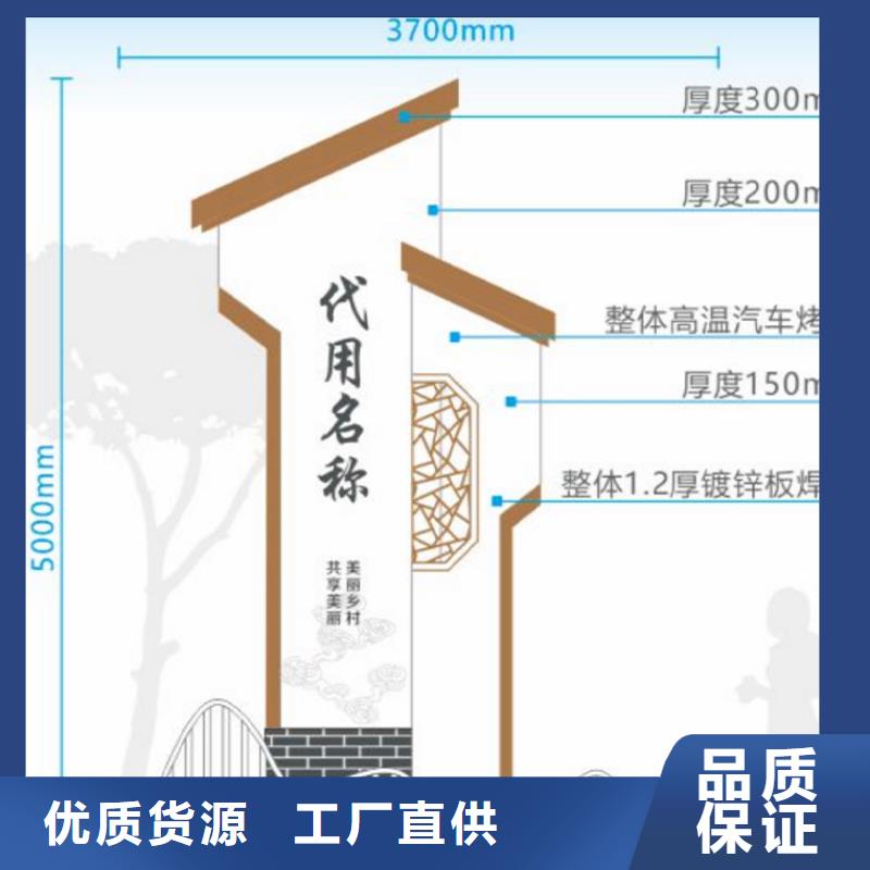 旅游景区导视标牌型号齐全专注细节更放心