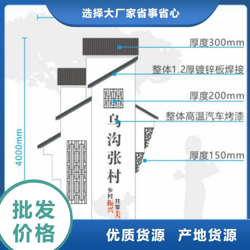 烤漆美麗鄉村標牌價格實惠合作共贏