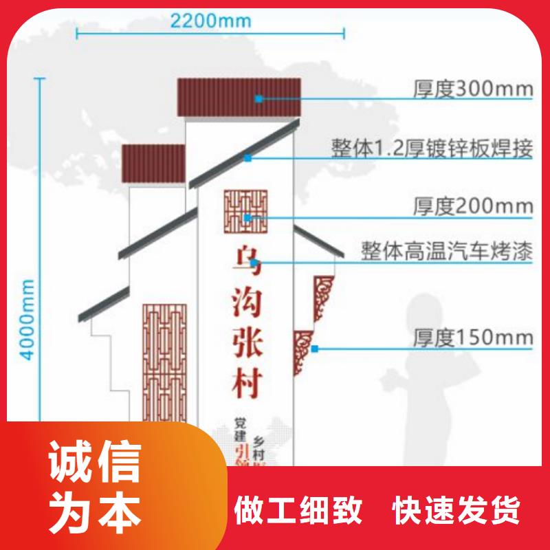 美麗鄉村標牌設計支持定制來電咨詢