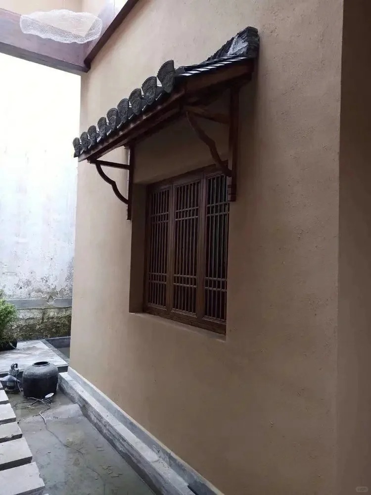 斷層仿泥巴墻涂料多少錢#生態稻草漆#老房翻新#農家小院