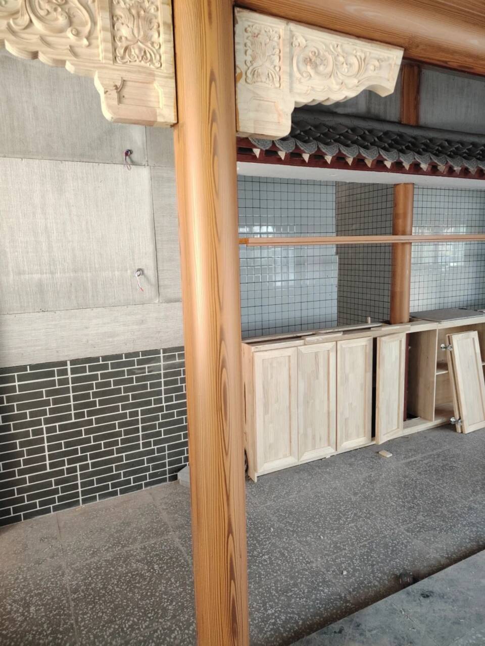 生態復古木紋漆，方鋼圓管木紋漆，藝術涂料批發價格
