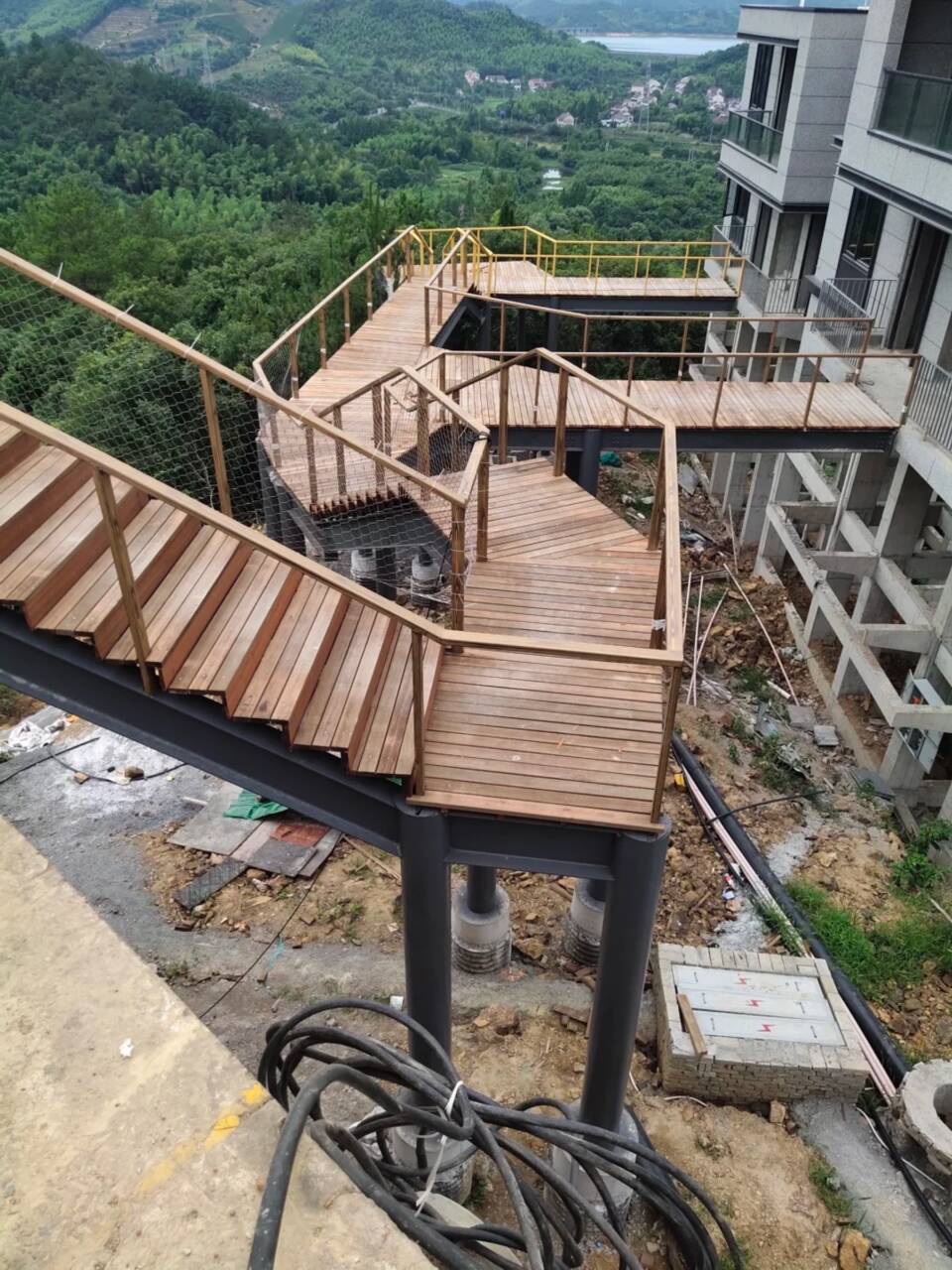 生態復古木紋漆，方鋼圓管木紋漆，藝術涂料廠家批發