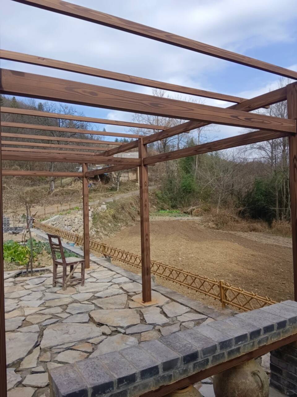 生態復古木紋漆，方鋼圓管木紋漆，藝術涂料廠家批發