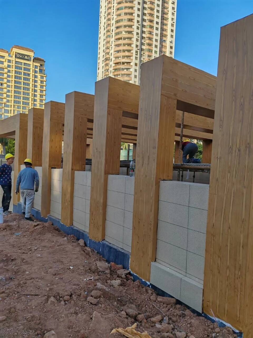 仿古園林建筑木紋漆批發多少錢