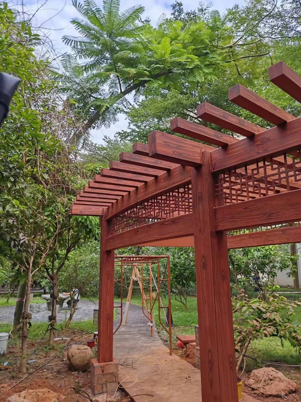 仿木紋漆，鋼結(jié)構(gòu)木紋漆，鋁合金木紋漆廠家施工