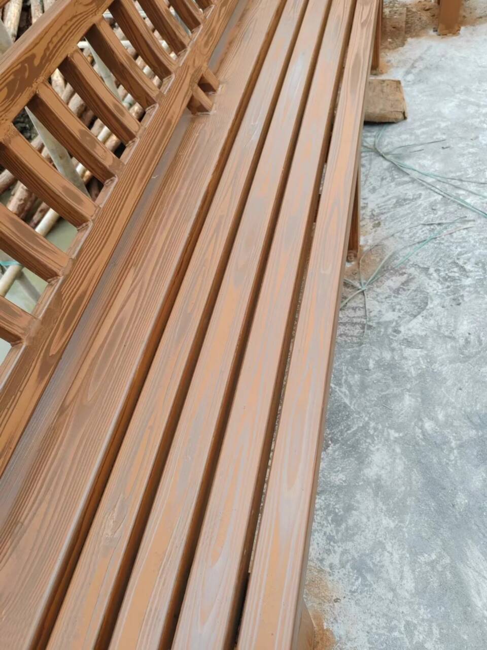園林建筑木紋漆，內(nèi)外墻木紋漆，藝術(shù)涂料批發(fā)廠家