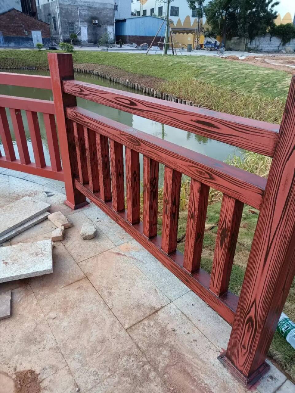 園林建筑木紋漆，內外墻木紋漆，藝術涂料批發價格源頭廠家供應