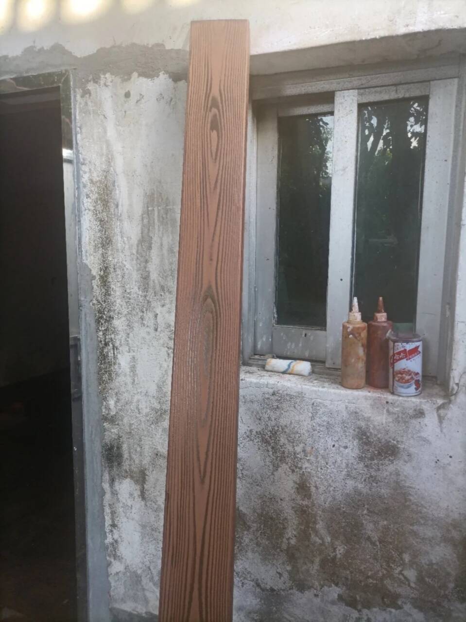 廊架長廊木紋漆，鋼結構金屬面木紋漆，仿木紋漆廠家定制