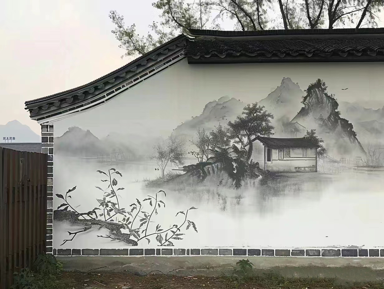 舟山手繪墻彩繪壁畫團隊