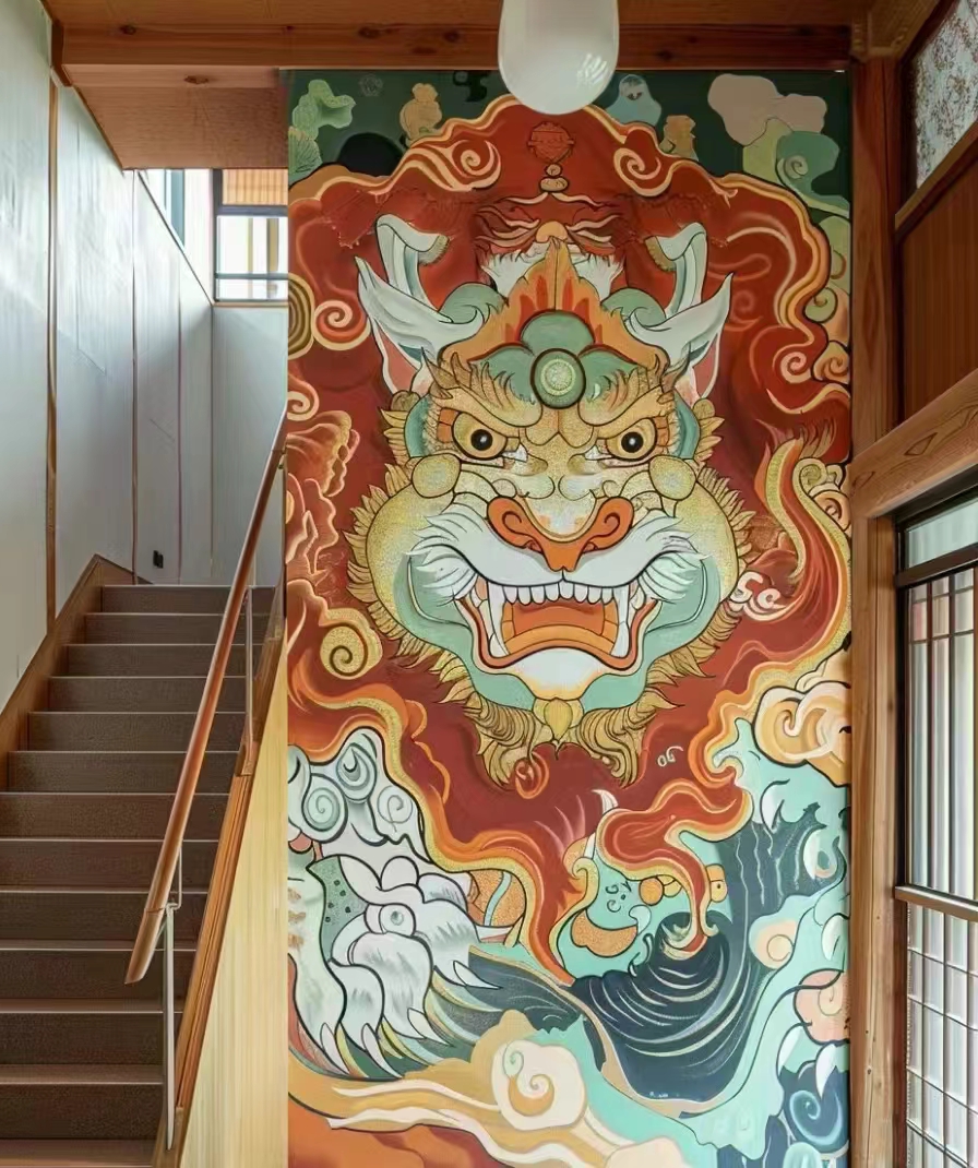 鄉村振興墻繪彩繪壁畫團隊