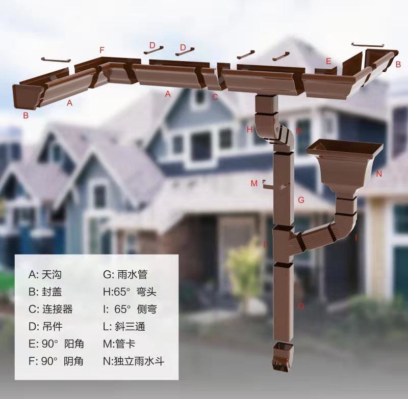 <可成>襄樊屋面排水系统技术人员指导
