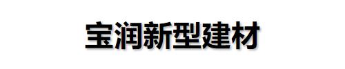 []宝润新型建材(邯郸市大名县分公司)